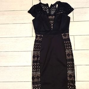 Enforces studio womens black dress